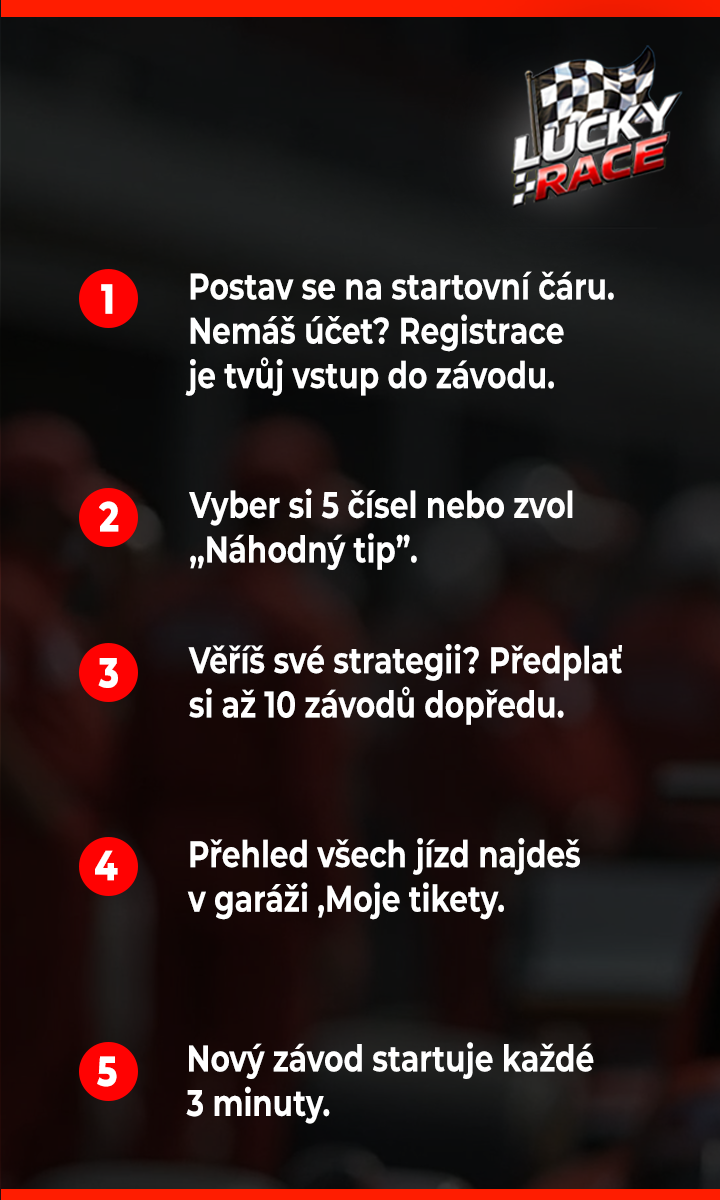 Jak hrát Lucky race
