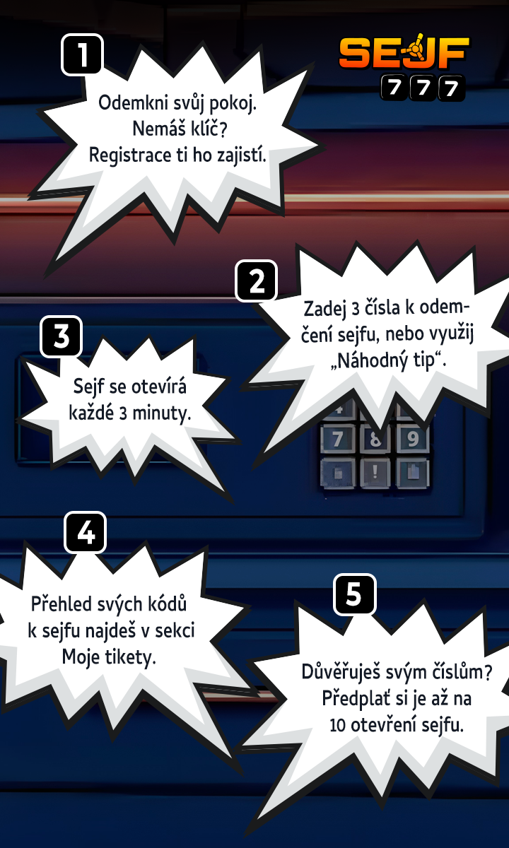 Jak hrát Sejf 777